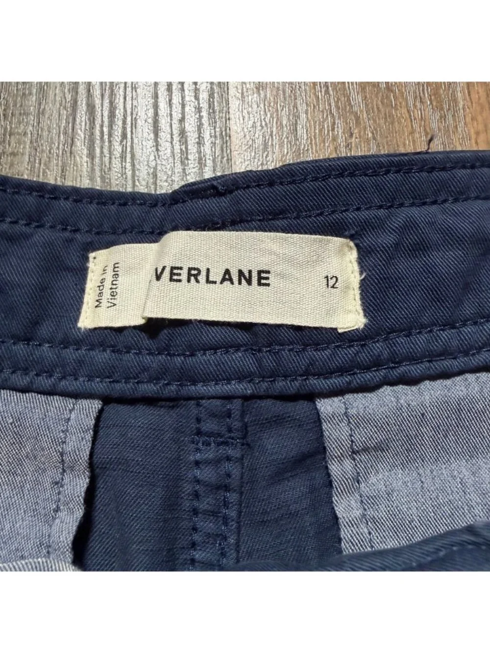 Everlane The Everywhere Pant Navy Blue Size 12 NWT
